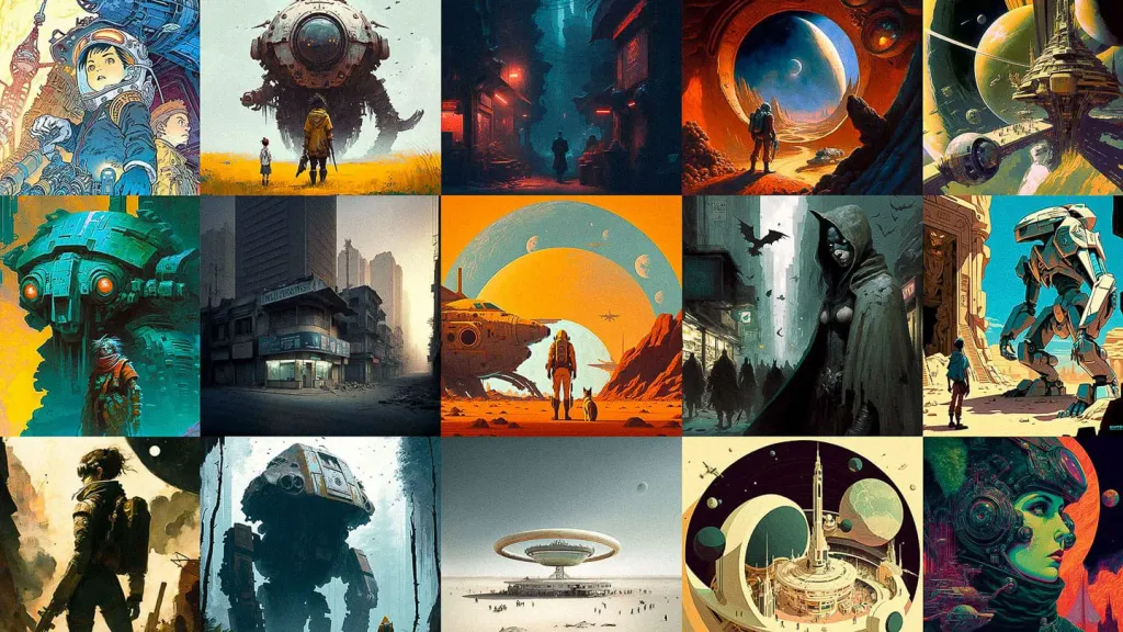 Top 10 Cyberpunk + Sci-Fi Styles