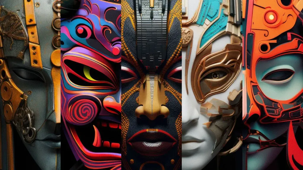 Study: The Many Masks of Midjourney
