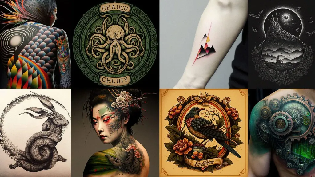 Guide: Tattoo Design With Midjourney